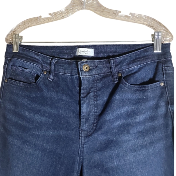 Jessica Simpson high waisted skinny blue jeans size 10 - Picture 3 of 9